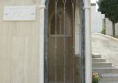 Wrought iron door, Gothic style