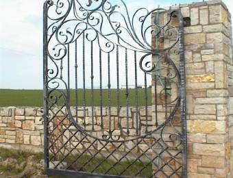 Iron gate handcrafted