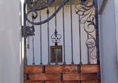 Little gate - Wrought iron and copper