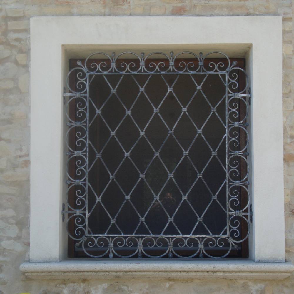 Wrought Iron Protection for window