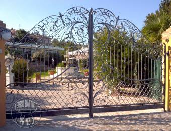 Wrought iron gate Lazio