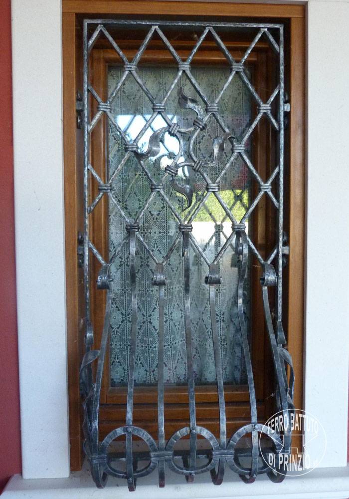 Wrought iron fixed protection