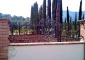 Fence in wrought iron Italy