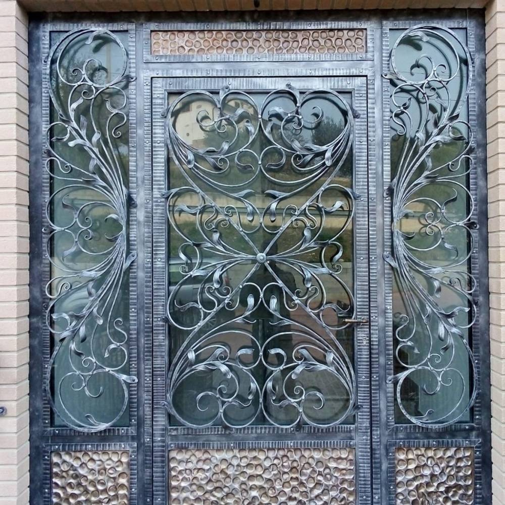 Wrought iron grilles and protections, gates, grille for window, fencing