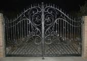 Wrought iron gate for villa - Italian Style