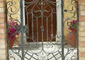 Wrought Iron Security gate italian style