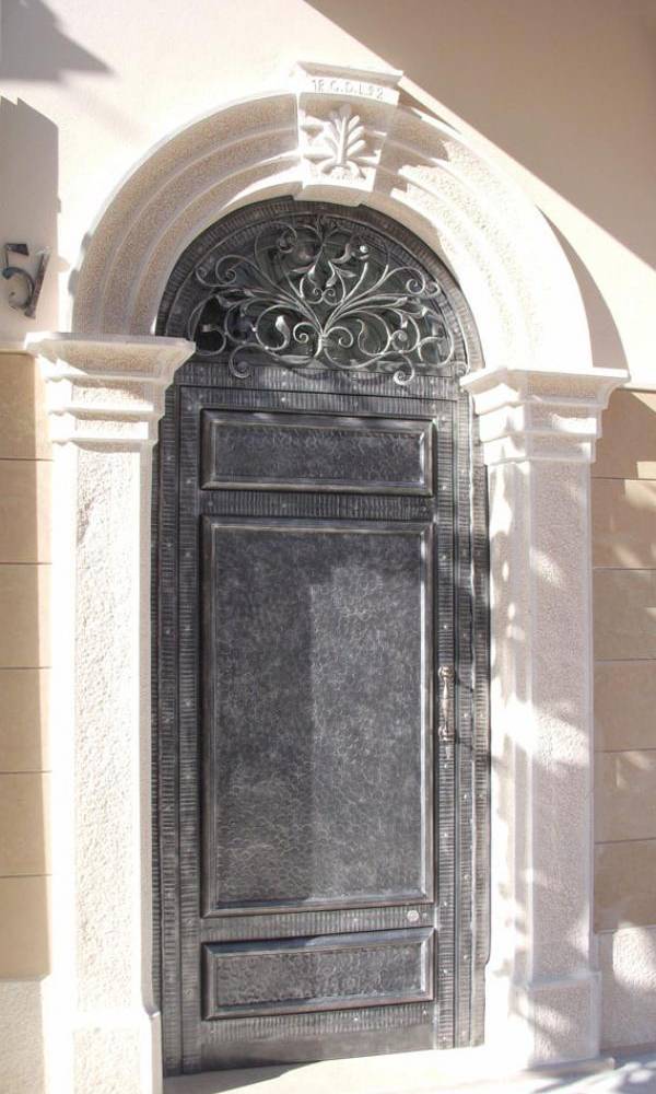 Iron door