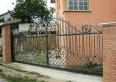 Wrought iron gate