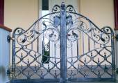Wrought iron gate