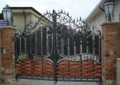 Wrought iron gate