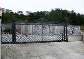 Wrought iron gate