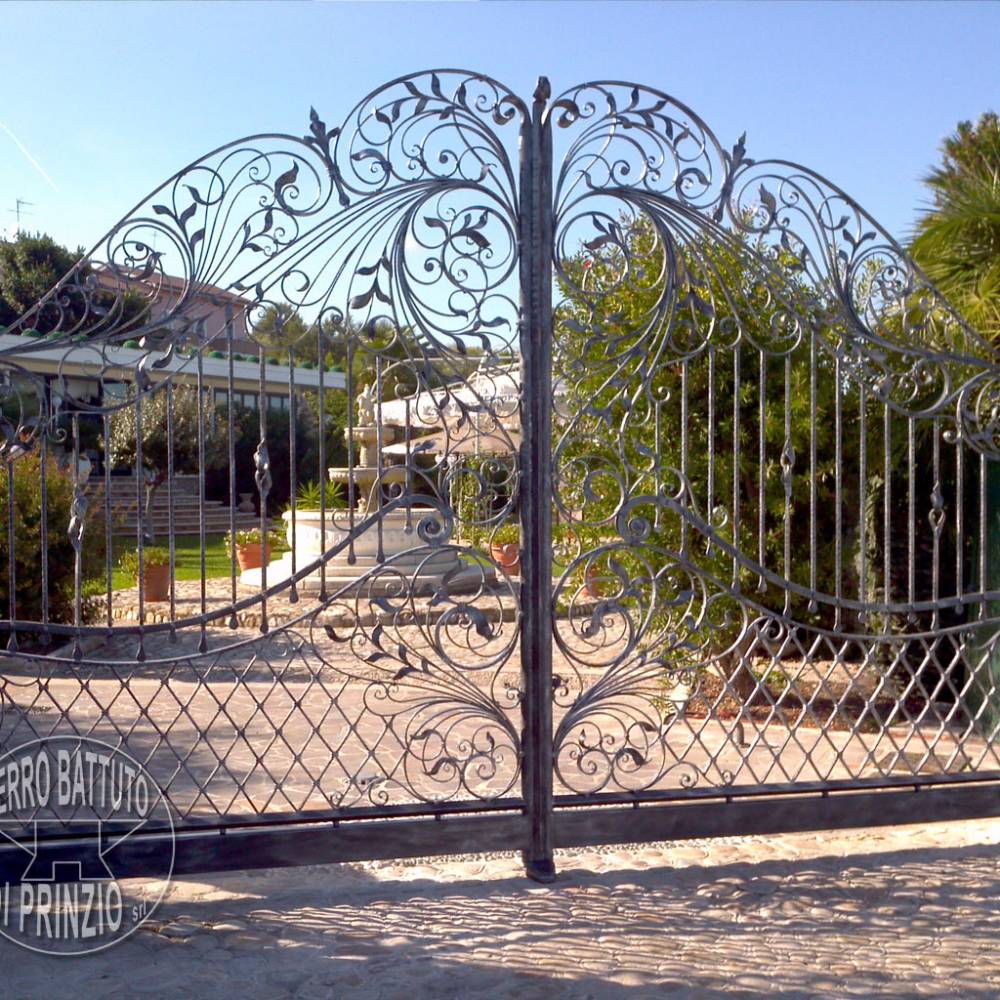 Wrought iron gate Lazio