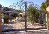 Wrought iron gate Lazio