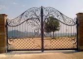 Wrought iron gate - Made in Italy