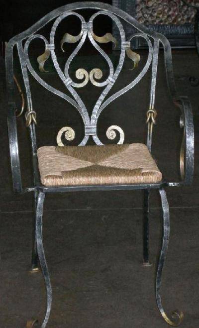Wrought Iron armchair