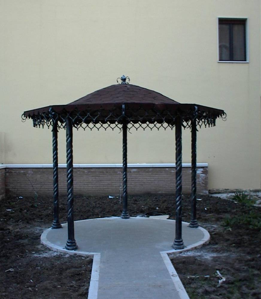 wrought iron gazebo for garden