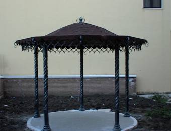 wrought iron gazebo for garden