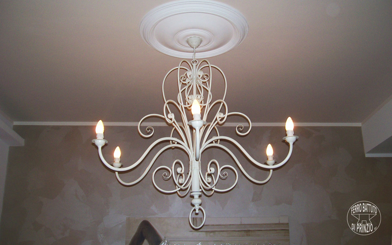Wall Mounted Lighting Fixtures In Wrought Iron